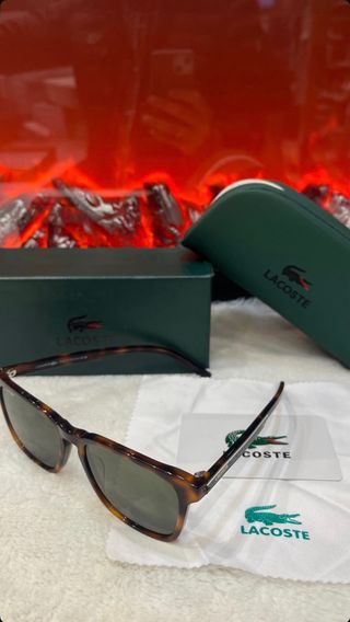 Gafas Lacoste Marrones con Caja