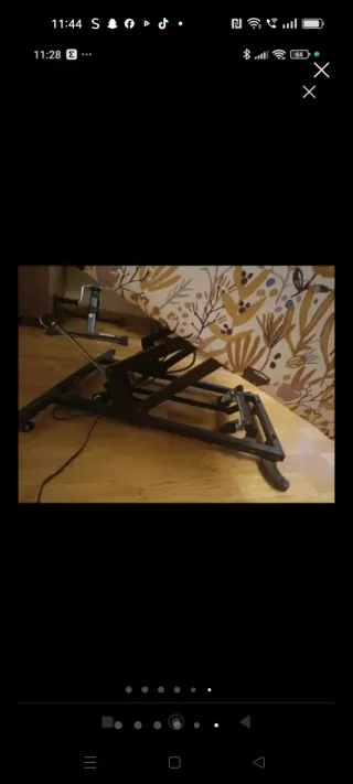 Sillón eléctrico con ruedas