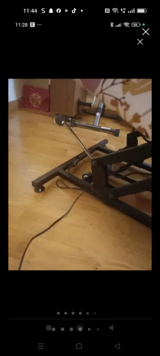 Sillón eléctrico con ruedas