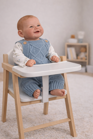 Muñeco Reborn Interactivo con balbuceo