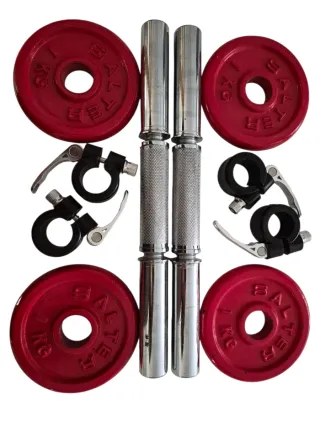 2 Barras, 4 Discos y Cierres SALTER