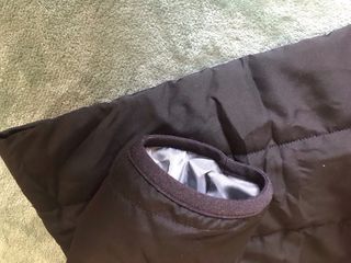 Abrigo Decathlon Negro Talla S