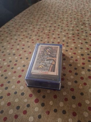 Baraja de cartas tarot vintage