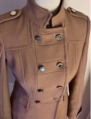 Cappotto Elisabetta Franchi Beige taglia 42