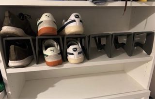 12 Scarpiera apilabile MURVEL IKEA grigio