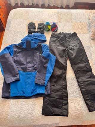 Conjunto Ropa Ski Niño Talla 10-11 Años