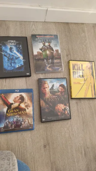Lote 5 Películas Blu-ray y DVD
