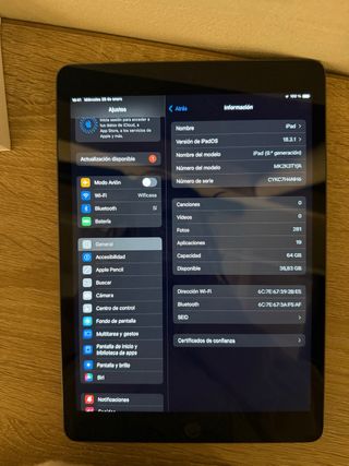 iPad 9ª Gen 64GB Plata