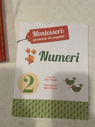 Gioco Montessori La mia prima scatola dei Numeri