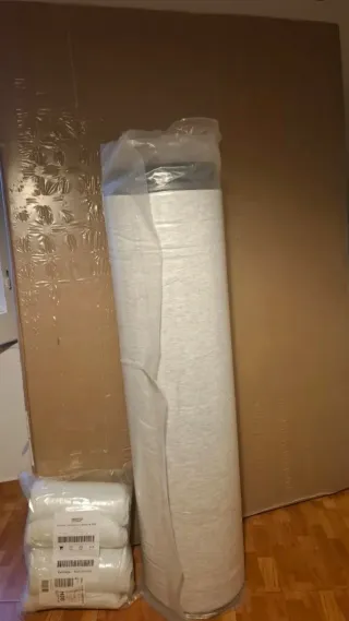 Base de cama gris 135x190cm NUEVA