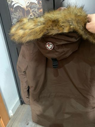 Parka Geographical Norway Mujer Talla M Marrón