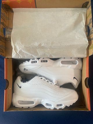 Zapatillas Nike  Air 95 X Corteiz Blancas