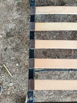 Somier patas plegables