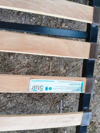 Somier patas plegables