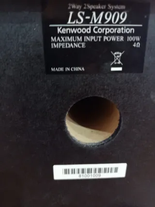 Equipo HiFi Kenwood USB DVD 200w 4ohm