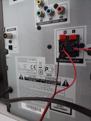 Equipo HiFi Kenwood USB DVD 200w 4ohm