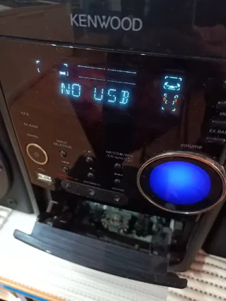 Equipo HiFi Kenwood USB DVD 200w 4ohm