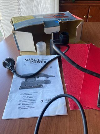 Lijadora Eléctrica Super Power