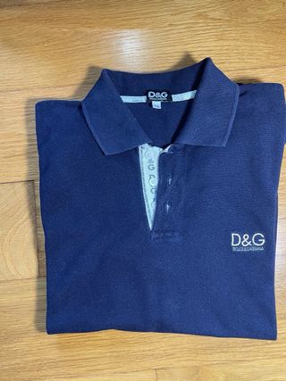 Camiseta D&G Azul Talla XL.