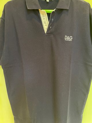 Camiseta D&G Azul Talla XL.