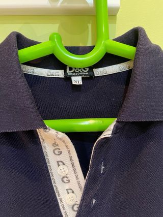 Camiseta D&G Azul Talla XL.
