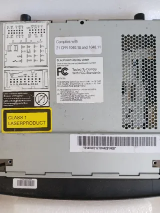 Radio original Blaupunkt OEM grupo vag