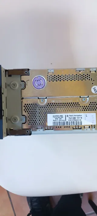 Radio original Blaupunkt OEM grupo vag