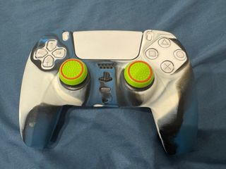 Mando PS5 Personalizado Azul/Blanco