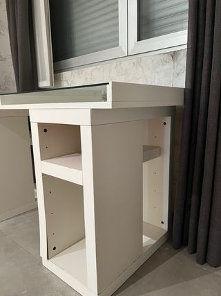 Mesa escritorio cristal