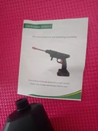 Hidrolimpiadora lavadora a presión.