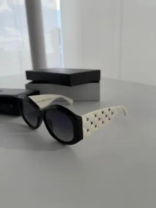 Gafas Chanel 5525 Negras y Blancas