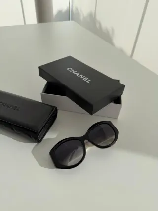 Gafas Chanel 5525 Negras y Blancas