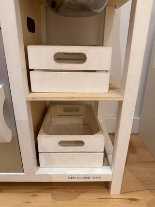 Cocinita y microondas electrónico