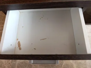 Mueble de entrada con espejo