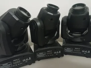 4 Teste Mobili LED 600W DJ Animazione