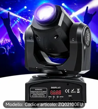 4 Teste Mobili LED 600W DJ Animazione
