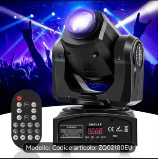 4 Teste Mobili LED 600W DJ Animazione