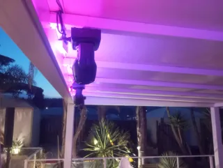 4 Teste Mobili LED 600W DJ Animazione
