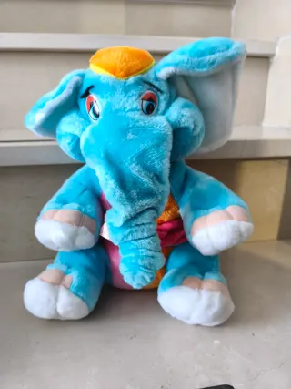 Peluche Elefante Blu