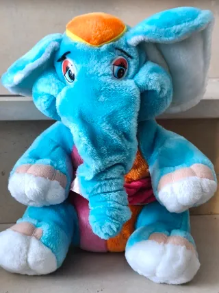 Peluche Elefante Blu