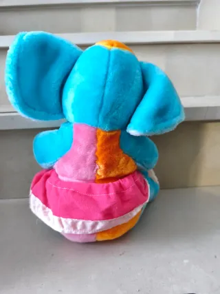 Peluche Elefante Blu