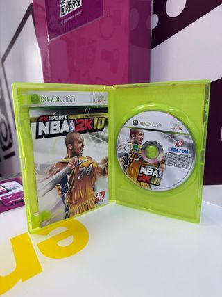 Videojuego Xbox 360 nba 2k10