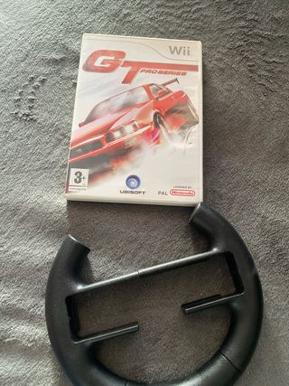 Juego GT Pro Series Wii con Volante
