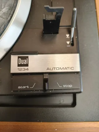 Tocadiscos Dual 1234 Automático Vintage