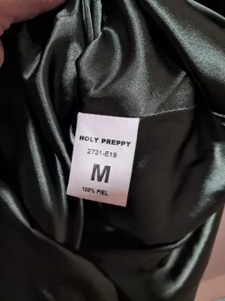 Vestido Holy Preppy Piel Verde Botella