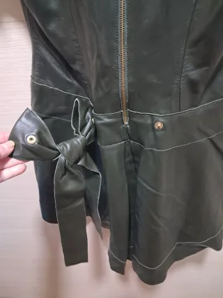 Vestido Holy Preppy Piel Verde Botella