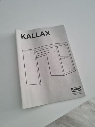 Escritorio IKEA KALLAX Blanco