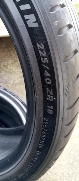 2 Michelin Pilot Sport 5 225/40/18