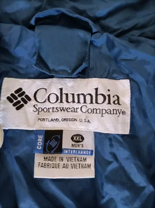 Chaqueta Columbia Talla XXL Interchange