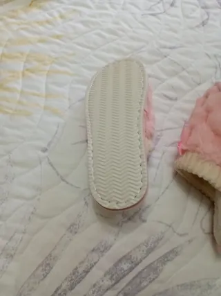 Zapatillas de estar por casa rosas talla 40